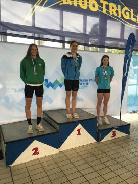 Ivana Lukan 3. m 200 m prsno 
